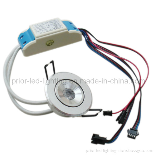 RGB LED Downlight 2.7'' Round